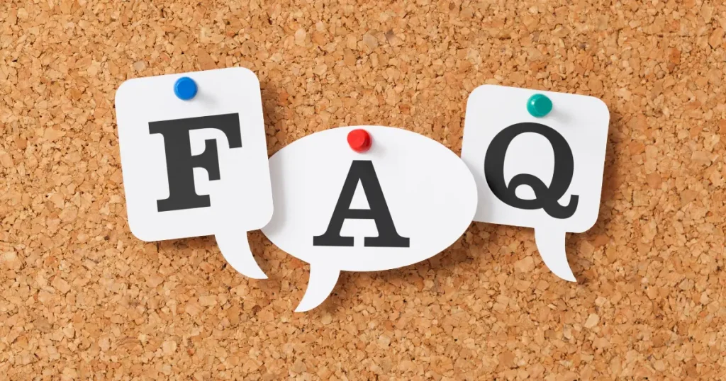 電動昇降デスクに関するよくある質問をまとめたイメージ