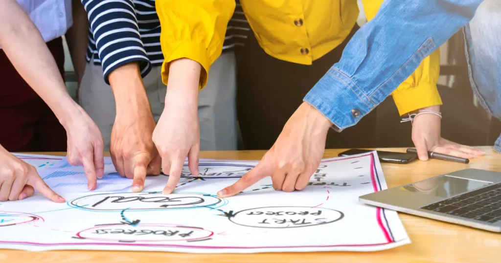 在宅ワーク環境を整えるロードマップ図解