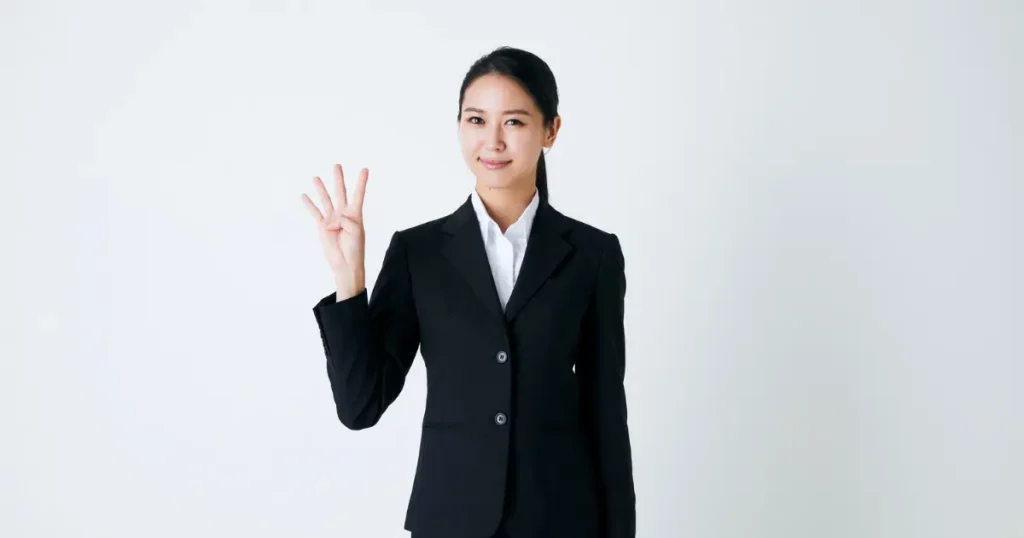 デスクライトの選び方を説明する図。明るさ・色温度・照らし方・眩しさ対策の4つの基準をまとめたイラスト