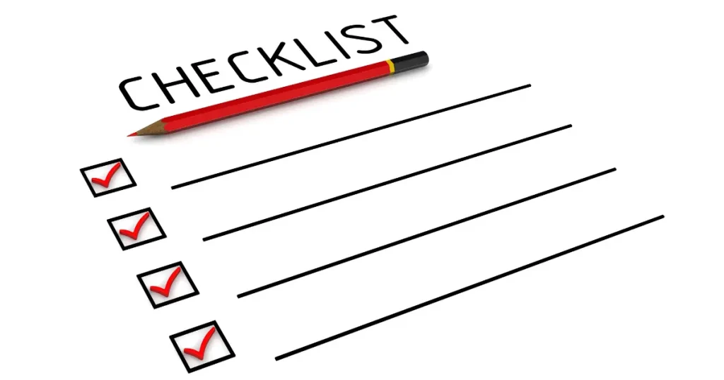 ガジェット購入前に確認すべき最終チェックリストをまとめた図