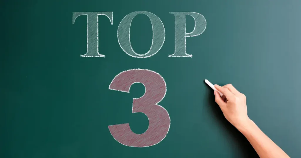 おすすめのノートパソコンスタンド3モデルを比較するイメージ